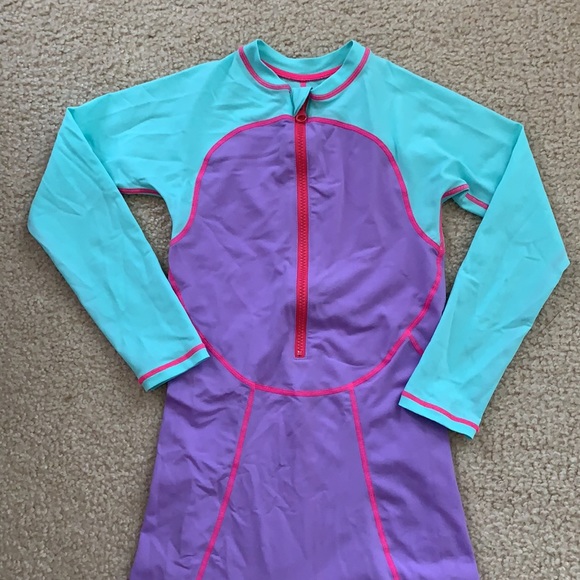 Nabaiji One Piece Girls Swimsuit M L - Picture 2 of 7